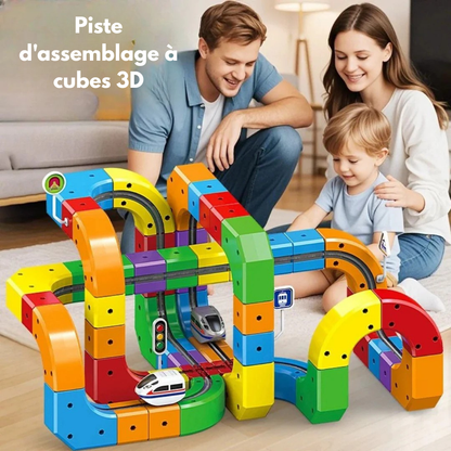 BrainRail® - le circuit magnétique éducatif pour les petits ingénieurs