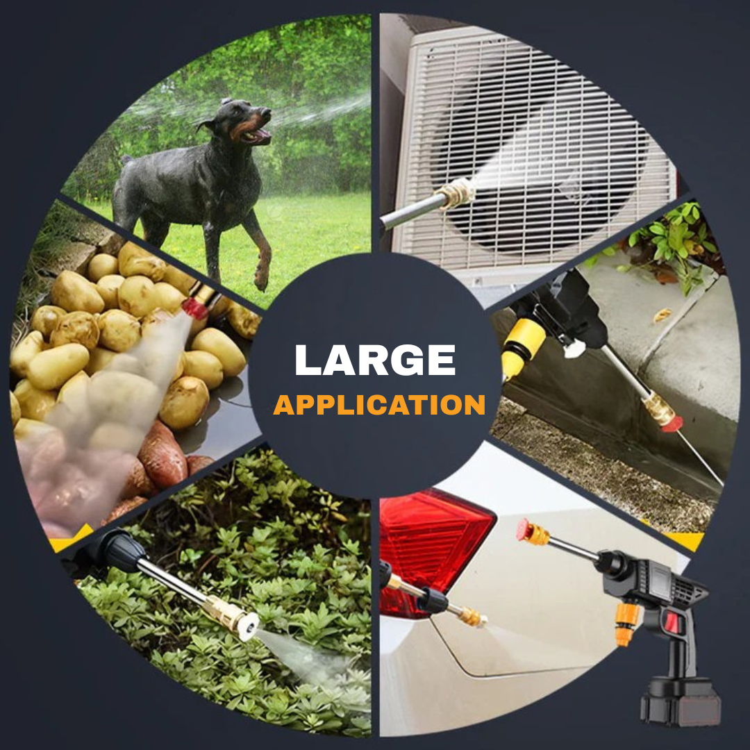 AquaBlast Pro® - Nettoyeur haute pression portable multifonctionnel