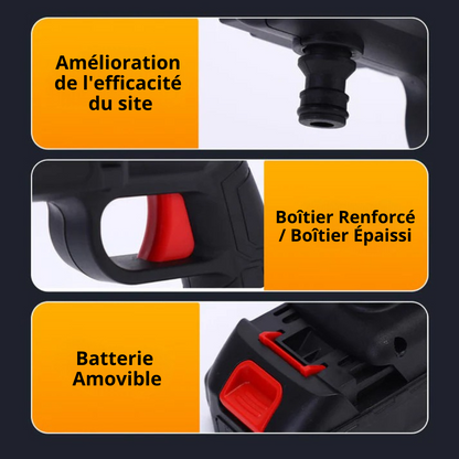 AquaBlast Pro® - Nettoyeur haute pression portable multifonctionnel