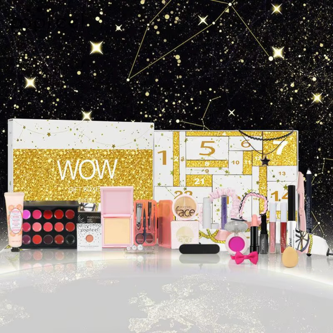 AurumSkin® - Calendrier de l'Avent Beauté 2025 avec 24 produits de soin pour la peau