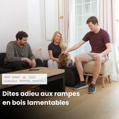 PawRest® - Rampe pour chien + pouf